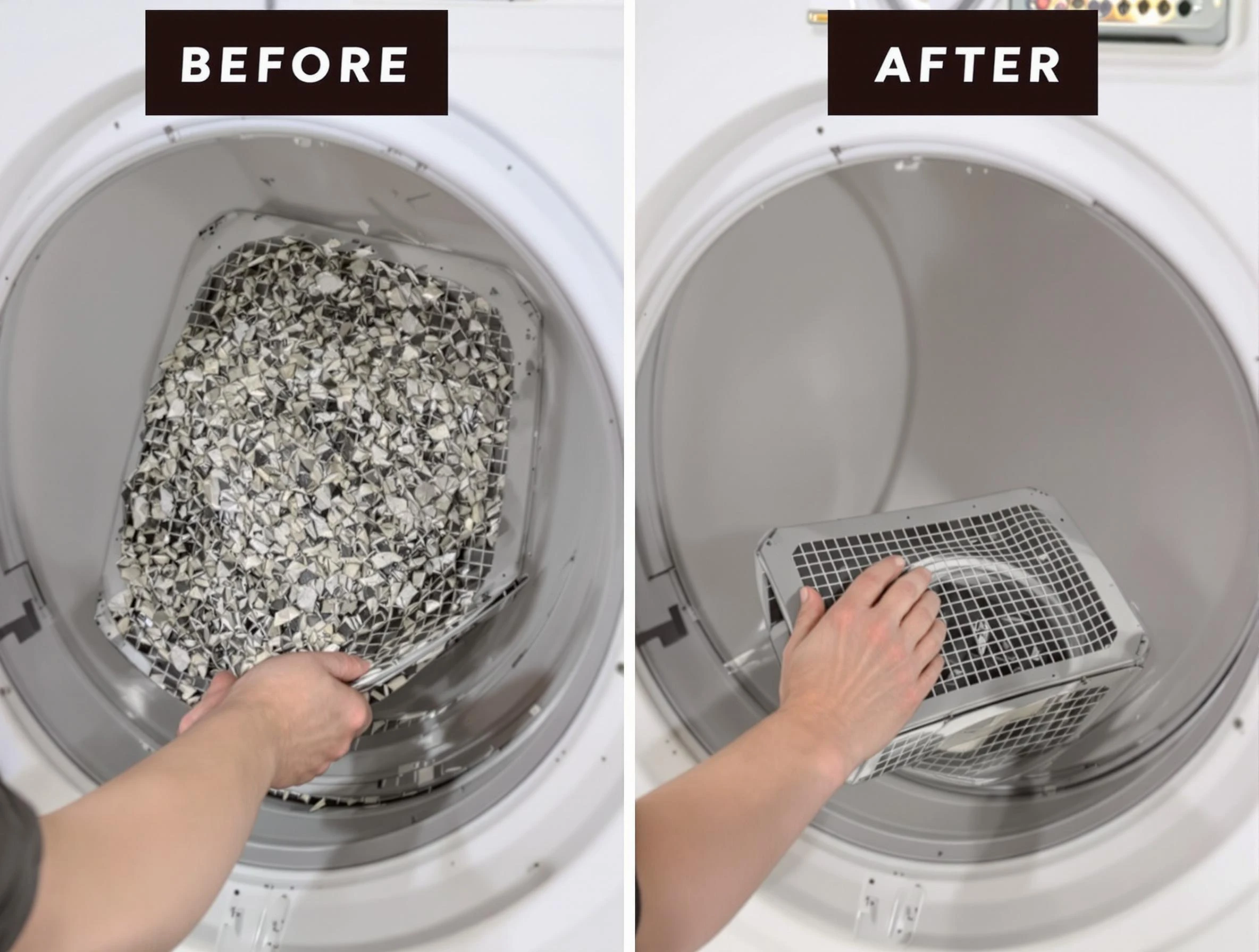 Professional lint trap cleaning by Bethel Park Dryer Vent Cleaning in Bethel Park