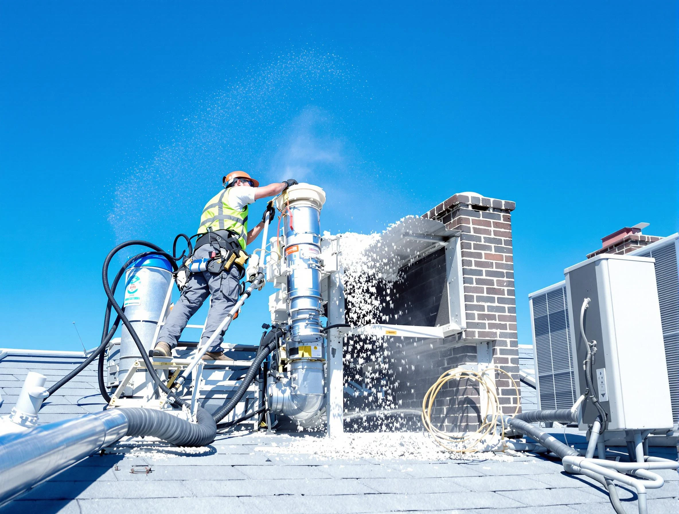 Expert roof dryer vent cleaning by Bethel Park Dryer Vent Cleaning in Bethel Park