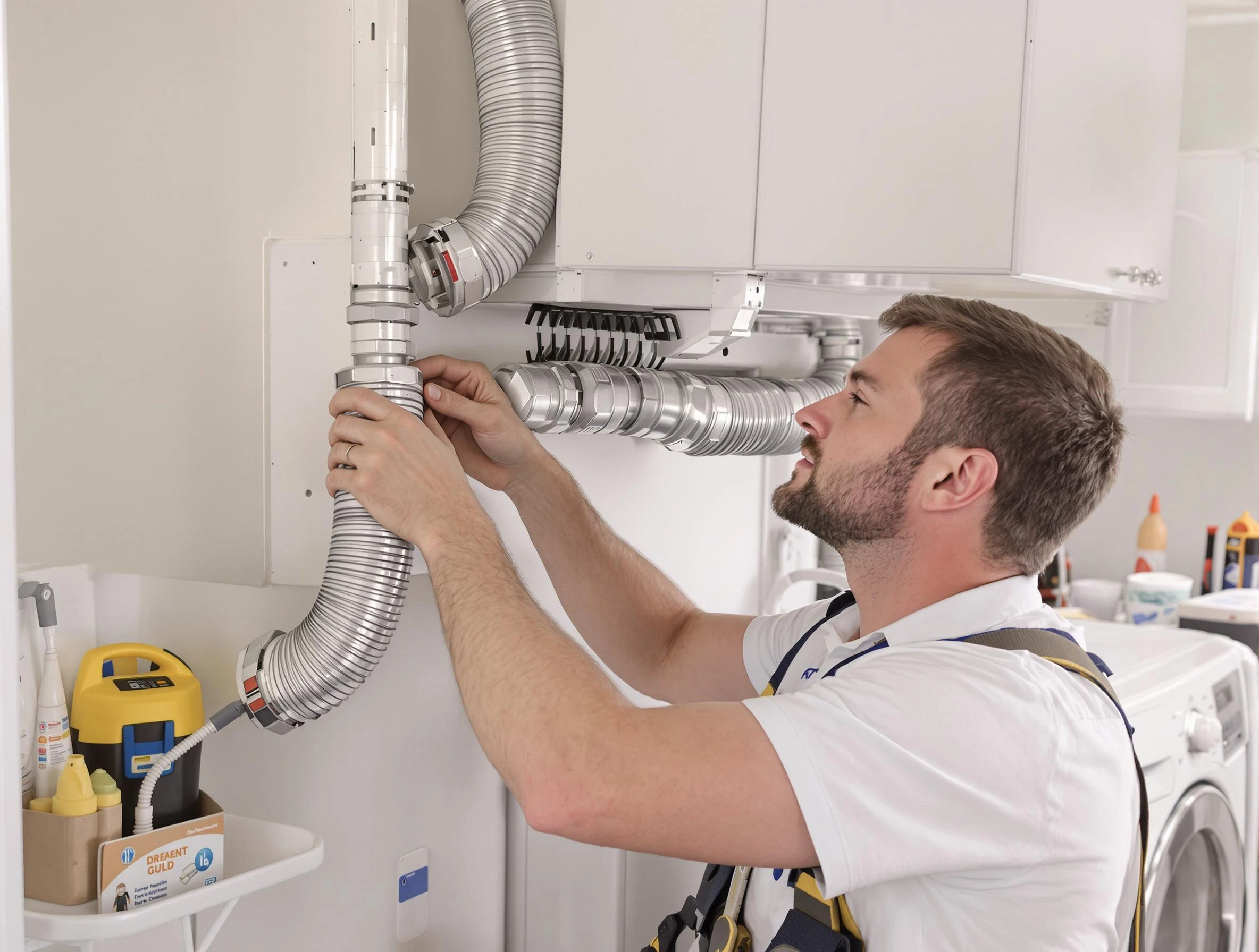 Professional dryer vent repair and installation by Bethel Park Dryer Vent Cleaning in Bethel Park