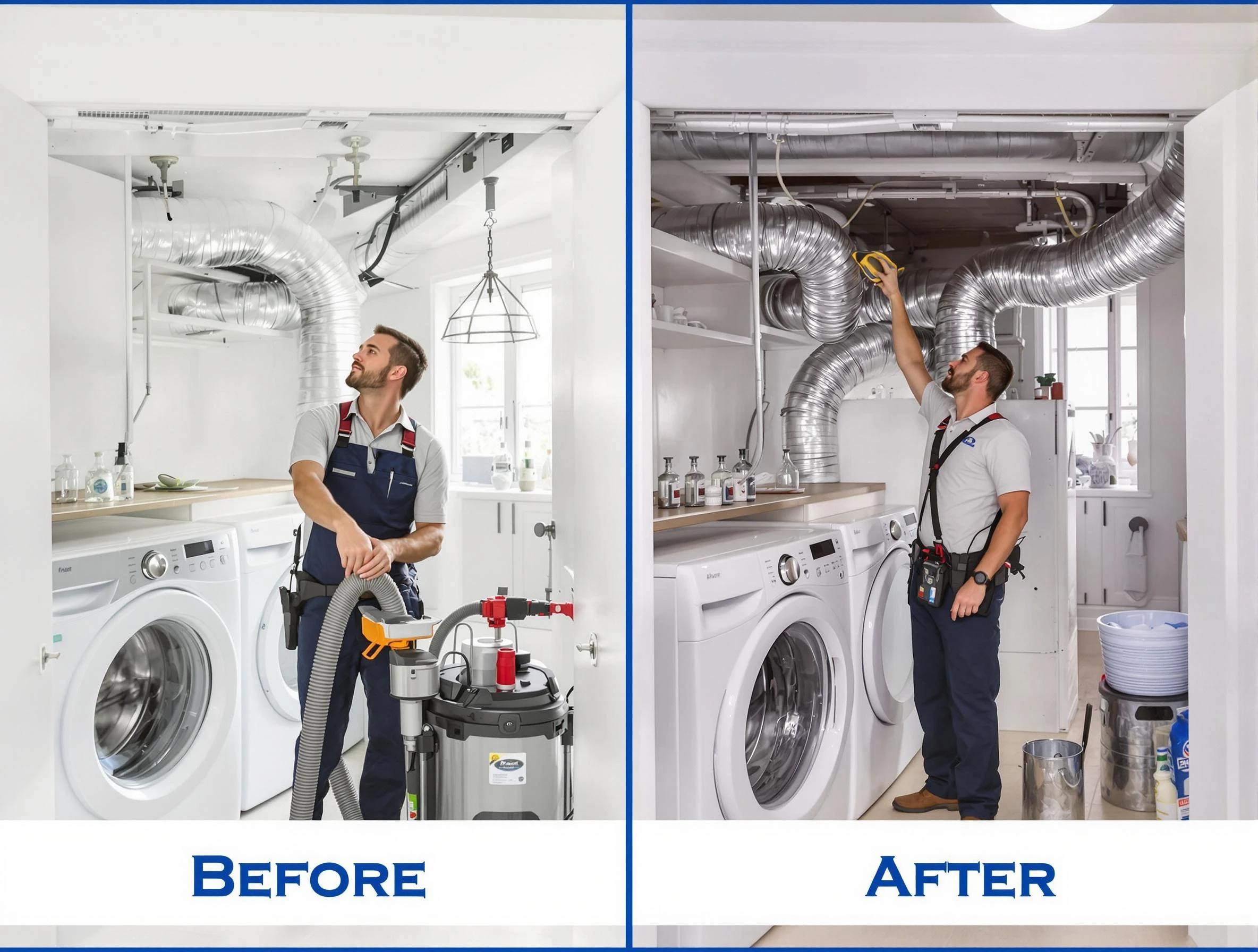 Expert gas dryer vent cleaning by Bethel Park Dryer Vent Cleaning in Bethel Park